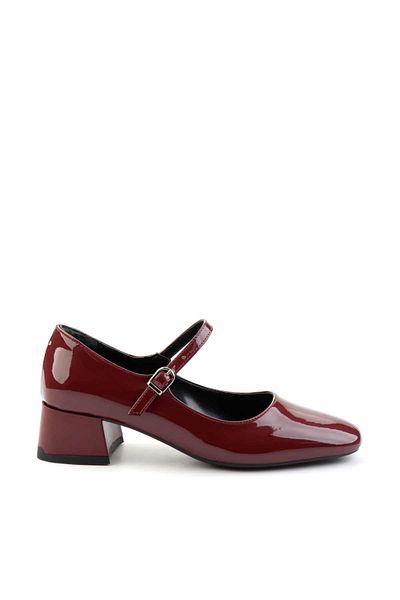 Bambi Burgundy Women's Classic Heeled Shoes K01213414008