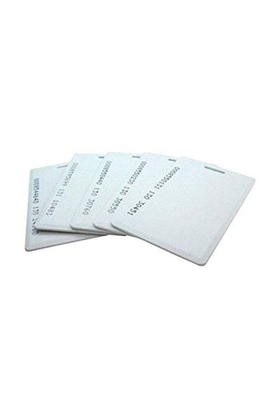 Generic 10-Piece Smart Card Set White 3.5x2inch