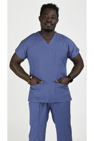 Kıraç Uniform Greys - Uzay Mavi - Tek Üst