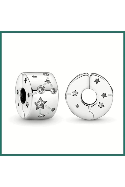 asaf Yıldızlar ve Galaksi Klips Charm / asafaccessory