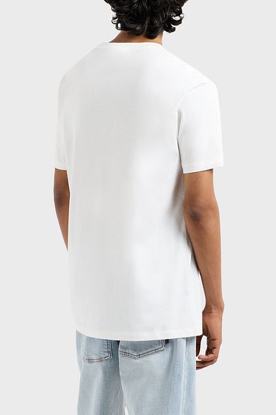 Armani Exchange Armani Exchage 100% βαμβακερό κανονικό μπλουζάκι με λογότυπο Ανδρικό T SHIRT XM 000767   AF12308 U0009