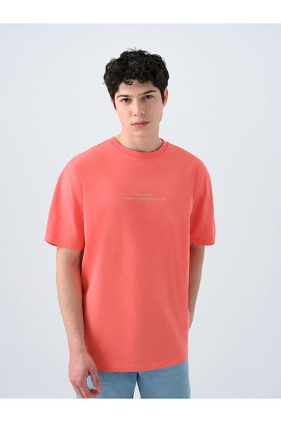 Loft Ανδρικό Loose Fit T-Shirt - Κοντό Μανίκι