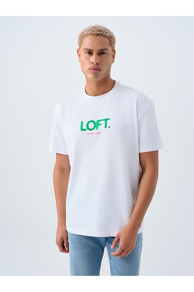 Loft Мъжка широка тениска - K. ръкав