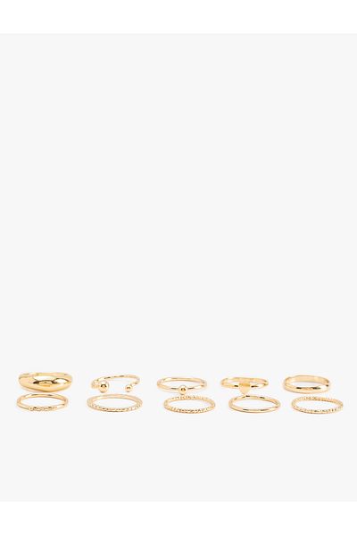 Koton 10-Piece Ring Set
