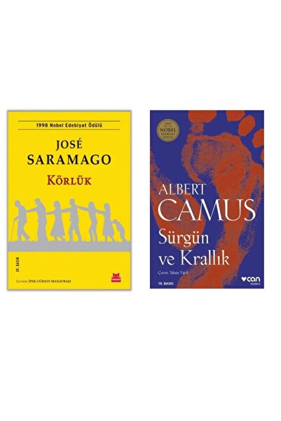 Kırmızı Kedi Yayınları Körlük - Jose Saramago - Sürgün ve Krallık - Albert Camus
