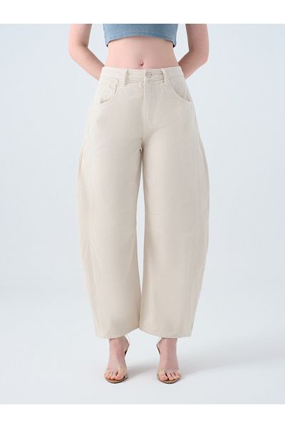 Loft Barrel Barrel Fit Women's Trousers