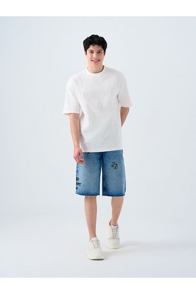 Loft Pantaloni scurți pentru bărbați Baggy Fit