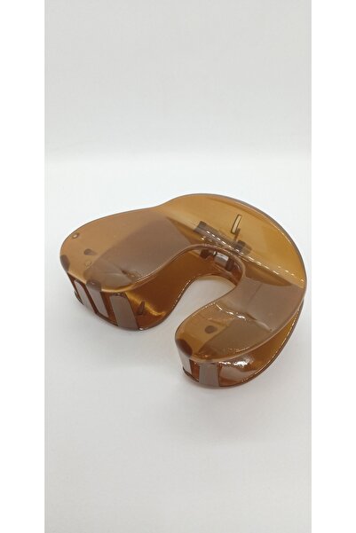 ndjewelry مشبك مشبك على شكل حرف U من البني المنحني