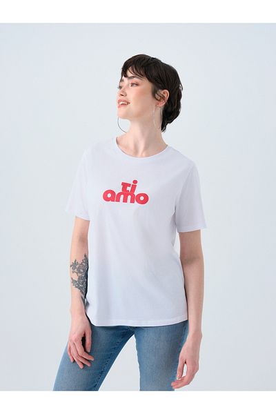 Loft Women's Regular Fit T-Shirt - Sleeves
