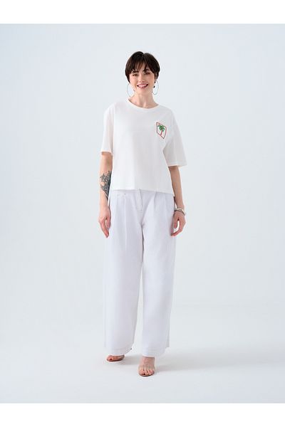 Loft Long Crop Women's T-shirt Sleeve