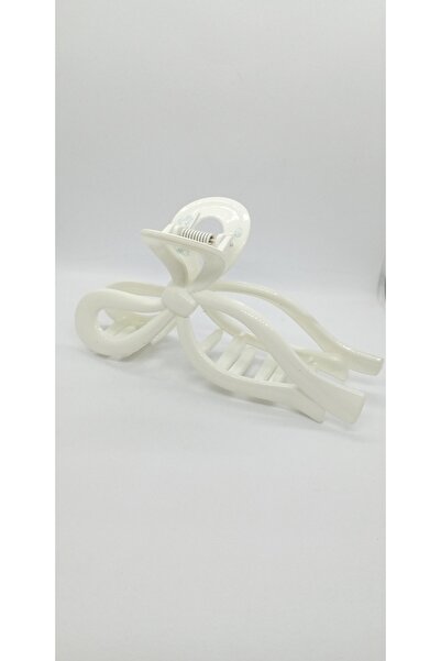 ndjewelry مشبك مزلاج مزلاج بعقدة بيضاء ناصعة اللون الأبيض الناصع