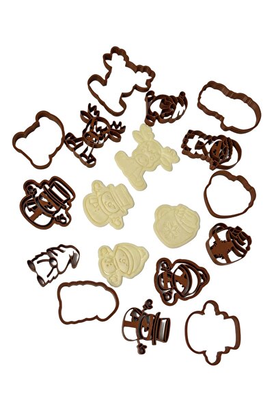 vdn design مجموعة قوالب كعكة البسكويت من وينتر كونسيبت ومجموعة قوالب بسكويت الكيك على شكل