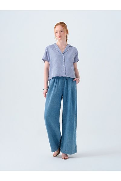 Loft Long Flux Ant Derivative K.Kol Kavradı Women's Shirt
