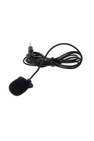 Generic Mini Headset Microphone Tie Lapel Lavalier Clip 3.5MM YW-001