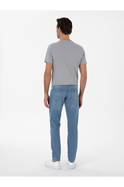 Cacharel Açık Mavi Slim Fit Pamuk Karışımlı Jean Pantolon 50298866-VR003