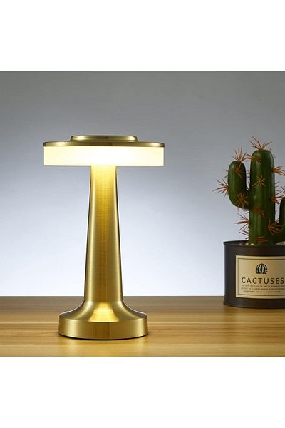 COOYA LED Table Lamp,Touch Sensor with 3 Brightness Levels,Gentle Light,For Comfort Reading or Nursery