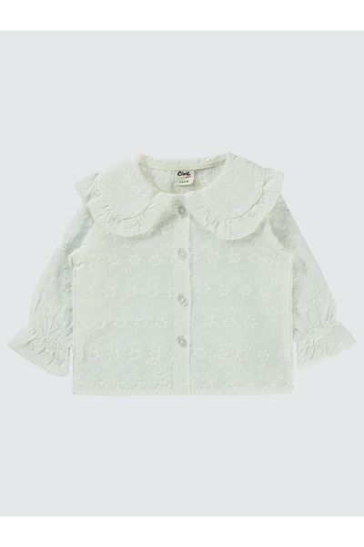 Civil Baby White Baby Girl Shirt 6-18 Months