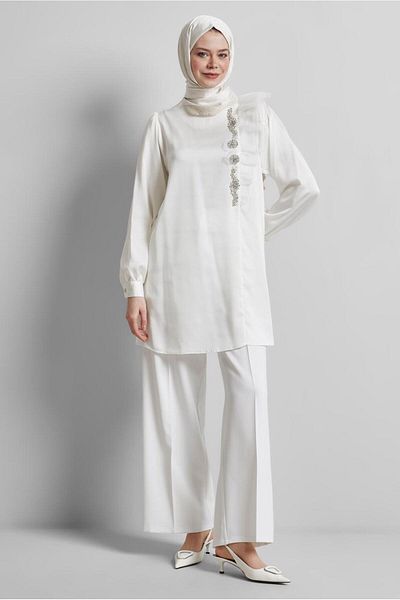 Alvina Ruffle Detail Tunic 44714