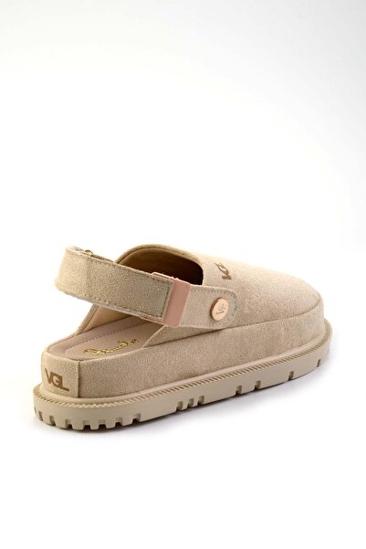 Bambi Bej Süet   Kadın Bot & Bootie K04058120002