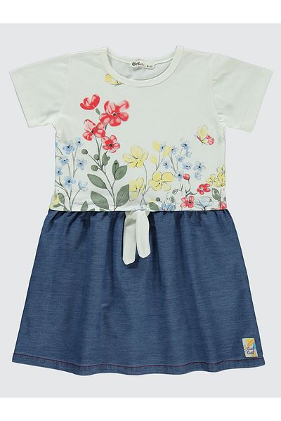 Civil Girls 6-9 Years Old Girl's Ecru Dress