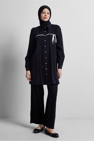 Alvina Tunic with Binding Detail 45362