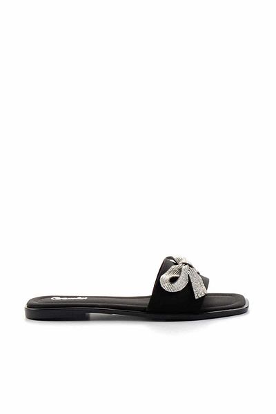 Bambi Matte Black Women's Slippers K04156011438
