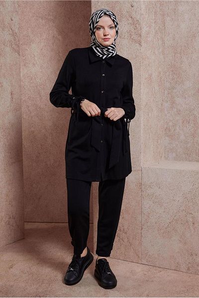 Alvina Set cu centură și pantaloni 44499