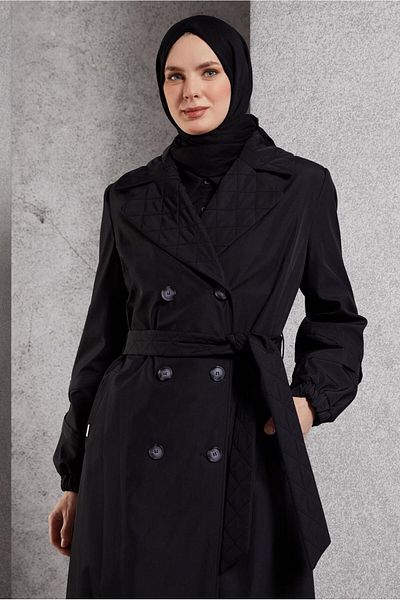 Alvina Trench Coat with Belt Detail 10915