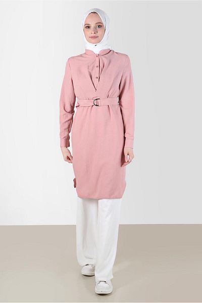 Alvina Tunic with Buttons and Belt 41752