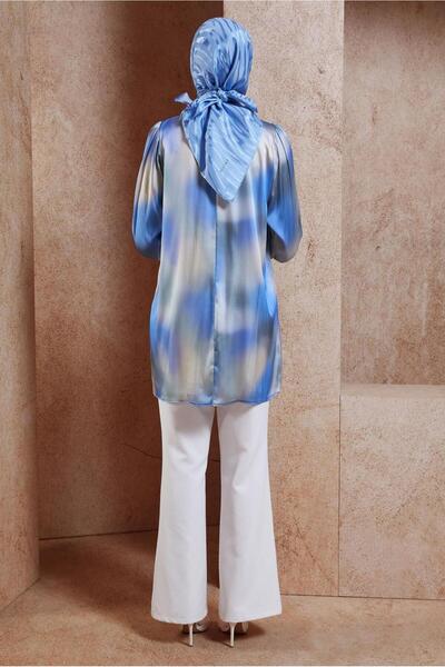 Alvina Σατέν Hijab Τουνίκ - Μοντέλο 44628