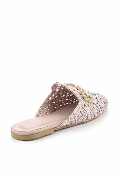 Bambi Bej Kadın Terlik K04292766816