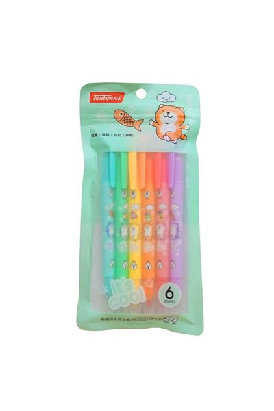 Art Tone Highlighter Double Sided 6 Colors Pack