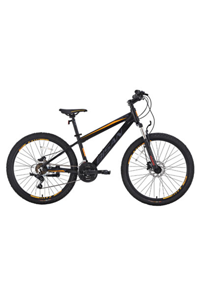 Bisan BİSAN COOPER DAĞ BİSİKLETİ 37 CM MD 27.5 JANT 21 VİTES MAT SİYAH TURUNCU