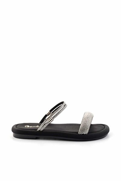 Bambi Siyah Kadın Sandalet K05499028117