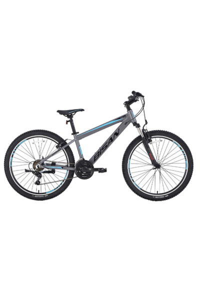 Bisan BİSAN COOPER DAĞ BİSİKLETİ 37 CM MD 27.5 JANT 21 VİTES FÜME SİYAH MAVİ