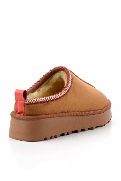 Bambi Taba Süet Kadın Panduf K04855060002