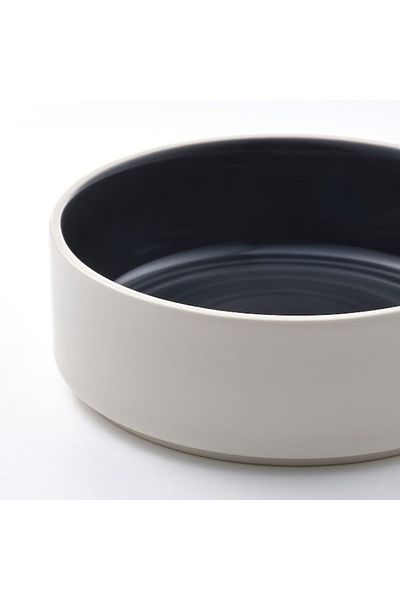 IKEA OMBONAD Bowl (Dark Grey, 15 cm) – Stylish & Versatile Stoneware Dish