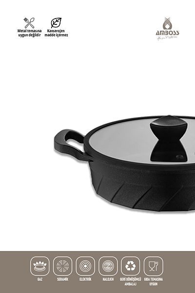 Amboss Quartz Quartz 7 Piece Casting Set Black