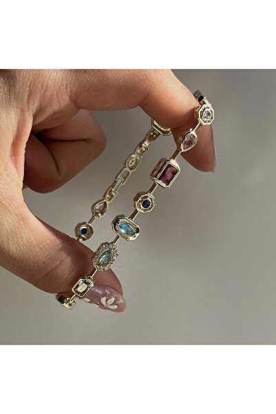 Vintagezegeni Special Series Bracelet with Colored Stones