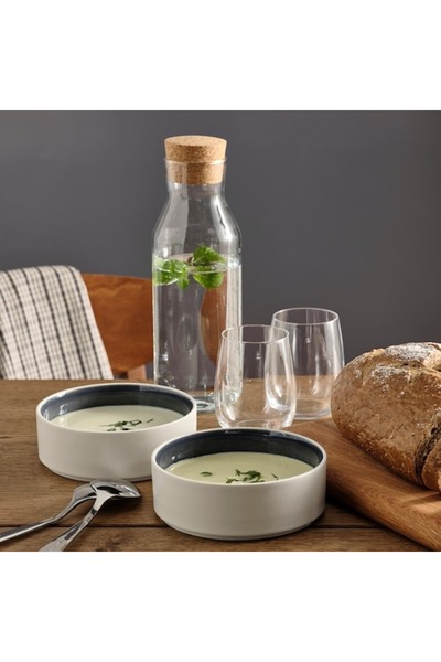 IKEA OMBONAD Bowl (Dark Grey, 15 cm) – Stylish & Versatile Stoneware Dish