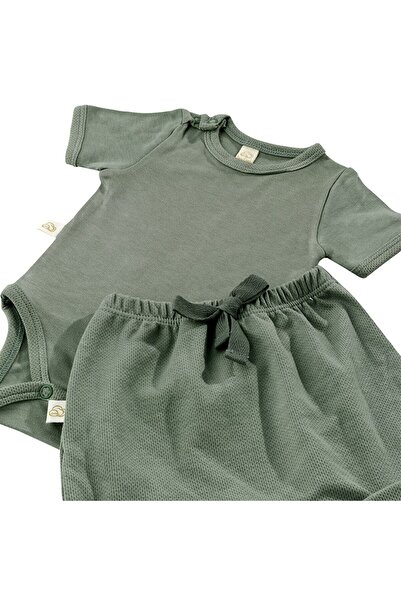 tinylamb Elation Gourd Shorts and Bodysuit Set - 2 Piece