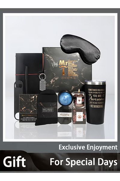 X SPRING Birthday Gifts for Men,Man Gifts Basket Ideas Set for Him,Men's Birthday Gift Box Presents for love