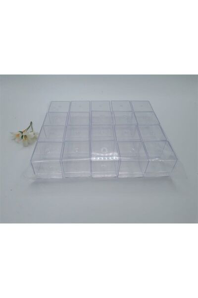 Genel Markalar Mika Kutu 5x5x5 -200 Ad (ŞEFFAF). – Magnet, Hediyelik, Süs Aks...