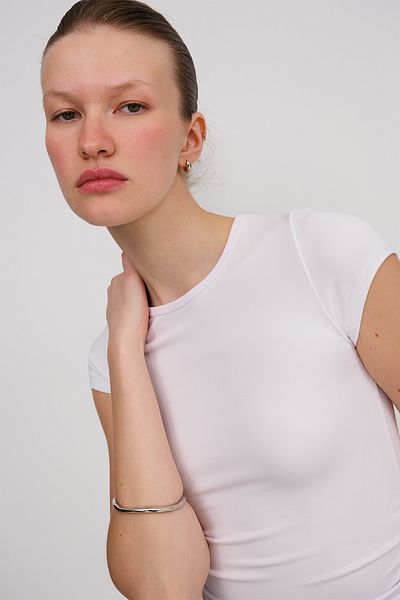 Addax Shirred T-Shirt P0220