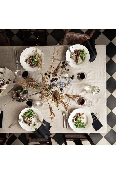 IKEA UPPLAGA Plate (White, 28 cm) – Elegant & Versatile Dinnerware