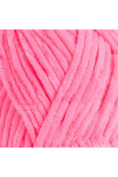 Kürkçü Han Velvet Thread 100Gr 95Mt Knitting Thread Highlighter Pink
