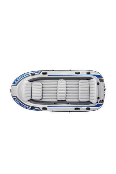 Intex 5-Person Excursion Inflatable Boat with Aluminum Oar and Pump