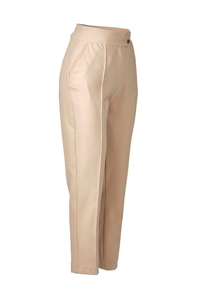 Ysatis Beige Women's Trousers - Skinny Leg, Normal Waist23242000127