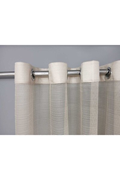 farbateks Визон файл Рустична тюлена завеса Завеса „Птиче око“ Рустична тюлена завеса