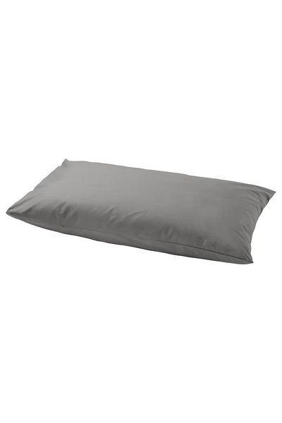 IKEA ULLVIDE Grey Pillowcase 50x80 cm – Soft, Breathable & Moisture-Wicking